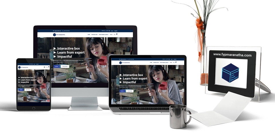 Web Development - Pembuatan Website Professional, Berkualitas dan Terpercaya - Berpengalaman >12 Tahun - 12