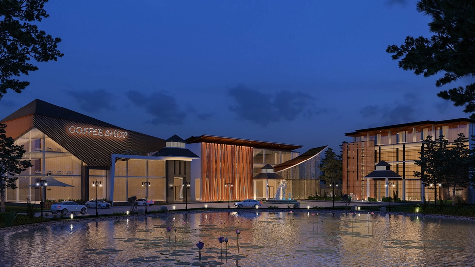 เขียนแบบวิศวกรรมและออกแบบโครงสร้าง - 3D Perspective ภายในและภายนอก บ้าน ร้านอาหาร คอนโด สปา - 28