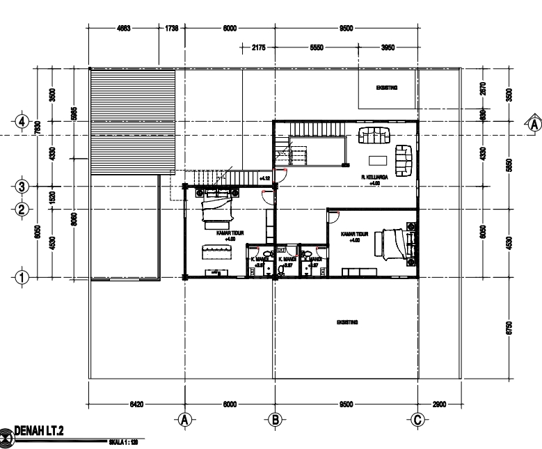 Drawing Ruko DED/ Gambar kerja arsitektur, desain rumah, kafe, kantor, ruko ...