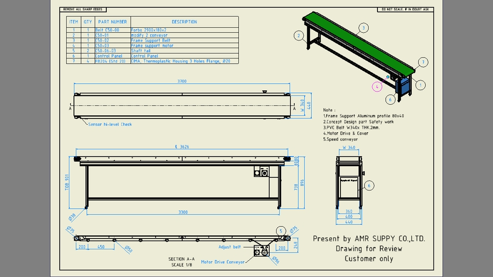 เขียนแบบวิศวกรรมและออกแบบโครงสร้าง - ออกแบบ ,ถอดแบบชิ้นงาน ,เขียนแบบผลิต วิศวกรรมเครื่องกล - 30