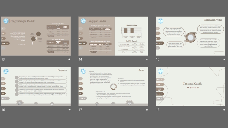 Presentasi - Desain Presentasi Menarik Morph Animated (SIDANG/TUGAS AKHIR/SEMINAR/PROCEEDING/PEMASARAN, dsb.) - 6