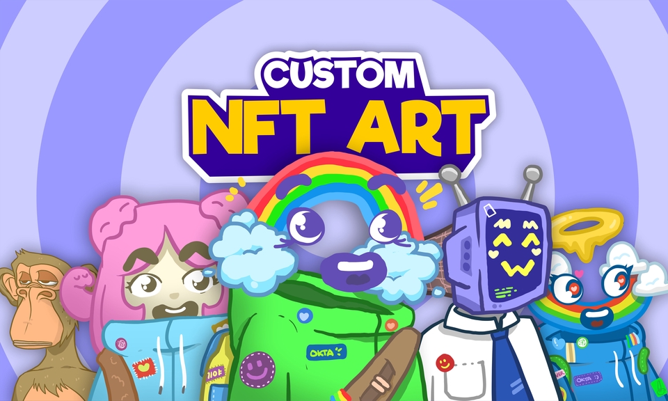 Gambar dan Ilustrasi - Illustrasi Untuk Koleksi NFT Dan Fanart - 2