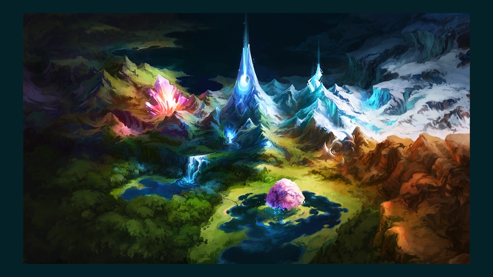ตัวละครเกมและฉาก - ออกแบบฉากหลังและไอเทม Concept Art / Background Art / Game Asset - 18