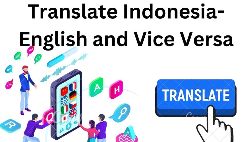 Penerjemahan - Translate Indonesia to English and vice versa in a day - 1