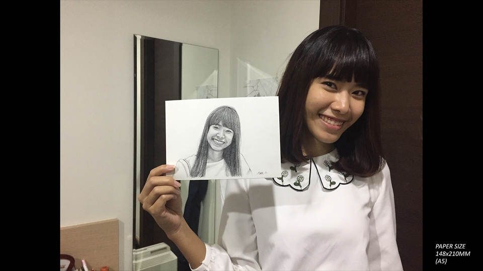 วาดภาพเหมือน Portrait - Realistic Portrait Drawing - 10