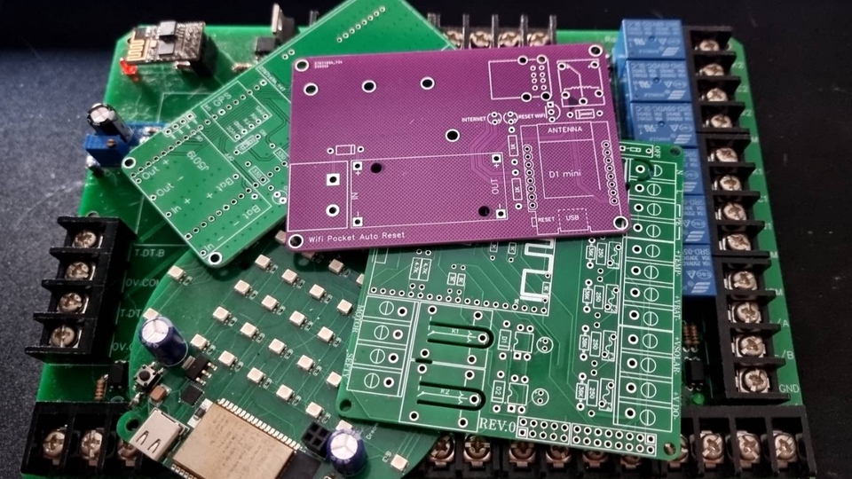 ทำโปรเจค IoT - ออกแบบ PCB - 1
