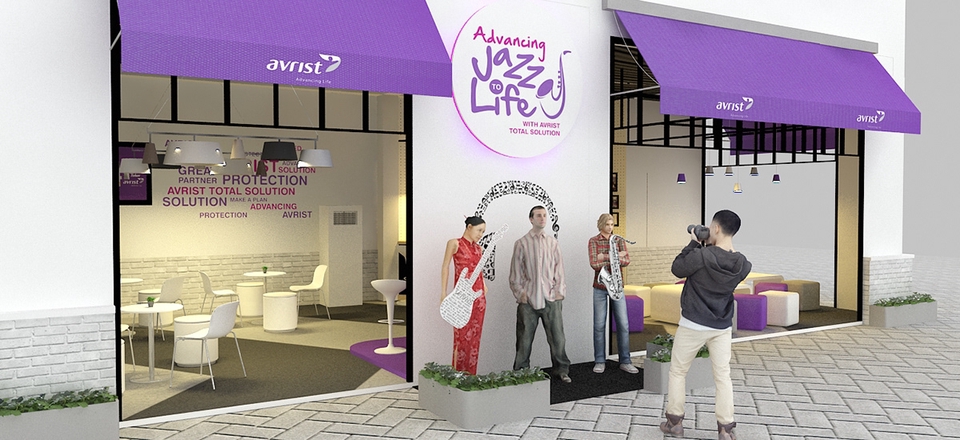 3D & Perspektif - 3d desain booth Pameran - 11