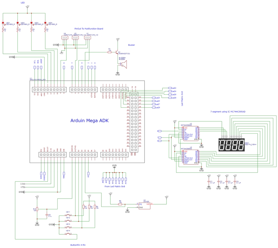 ออกแบบโปรเจค IoT ฟรี Flowchart และ Circuit diagram