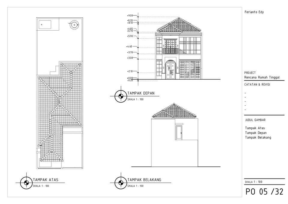 CAD Drawing - Desain Rumah Impianmu disini MURAH, Cepat dan Berkualitas - 5