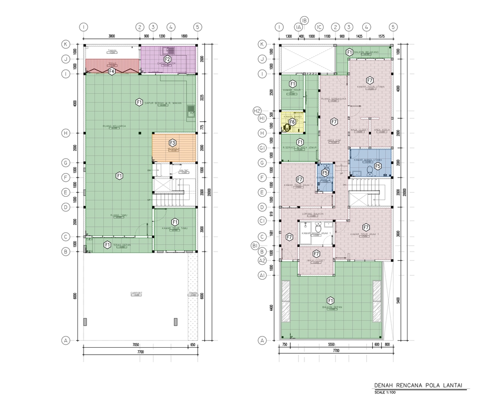 CAD Drawing - Gambar DED Hunian & Gedung & Gambar DED Interior - 7