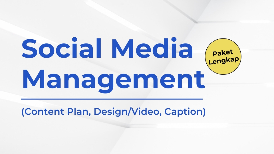 Digital Marketing - Social Media Management | Paket Lengkap Content Plan & Design - 1