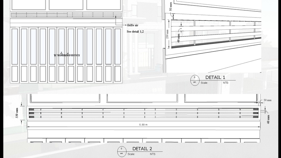 3D Perspective - รับทำแบบ 2D and 3D เพื่อการนำเสนอก่อนงานก่อสร้างจริง - 1