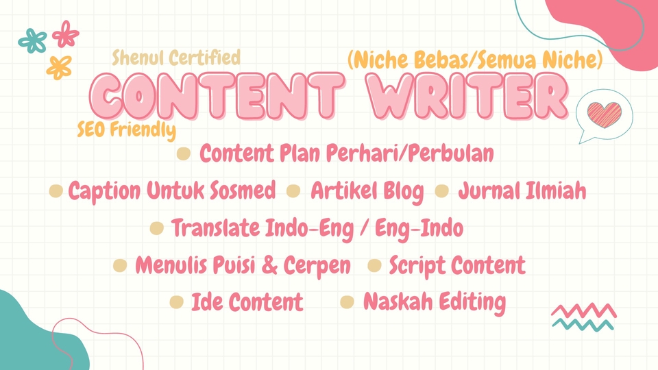 Jasa Penulis Artikel Berkualitas dan Bergaransi - Content Writer
