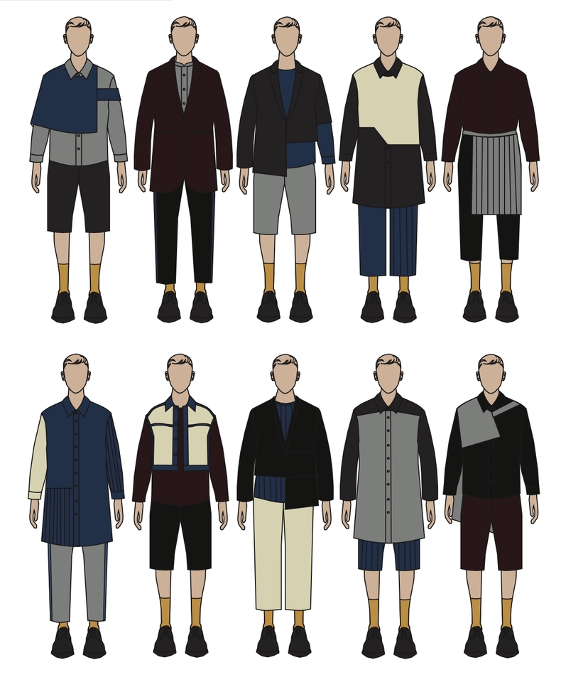 Desain Kaos & Motif - Design & Technical Drawing Fashion - 14