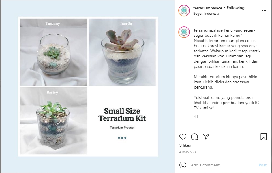Caption Sosial Media - Pembuatan Caption Instagram dalam 24 Jam - 3