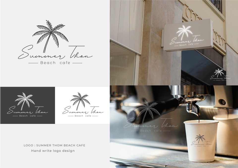 Logo - บริการออกแบบ Logo บริษัท/ร้านค้า/ร้านคาเฟ่/แบรนด์  ดั่งใจคุณ - 8