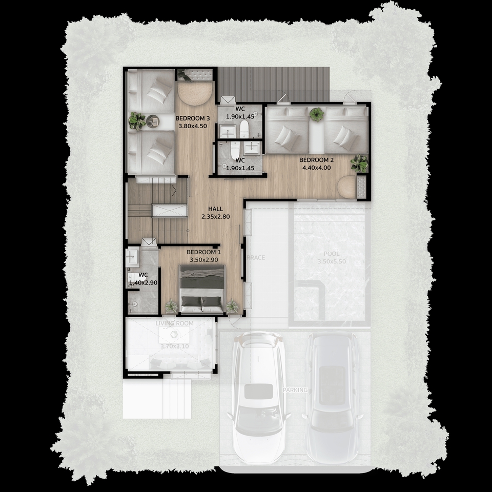 3D Perspective - รับขึ้นโมเดล 3D สถาปัตยกรรม / เขียนแบบ / Render ทัศนียภาพภายนอกหรือภายใน/อื่นๆ - 8