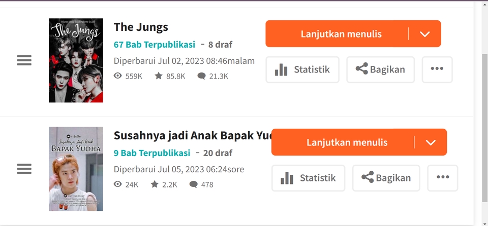 Penulisan Konten - JASA TULIS EDIT NOVEL, CERPEN, COPYWRITING, ARTIKEL, ESSAY, DLL - 6