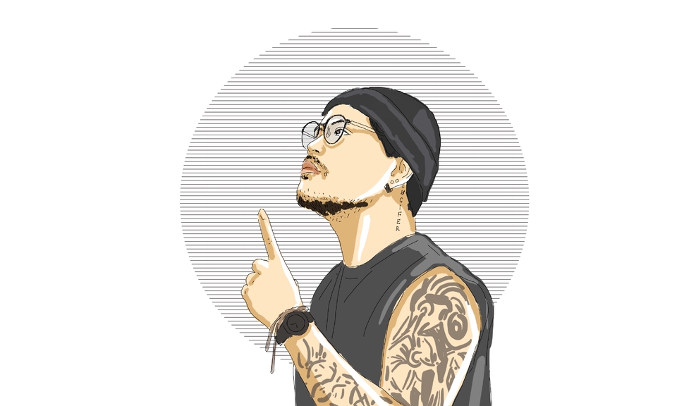 Gambar Potret - Ilustrasi Vector Wajah/ Kartun/ Komik - 5