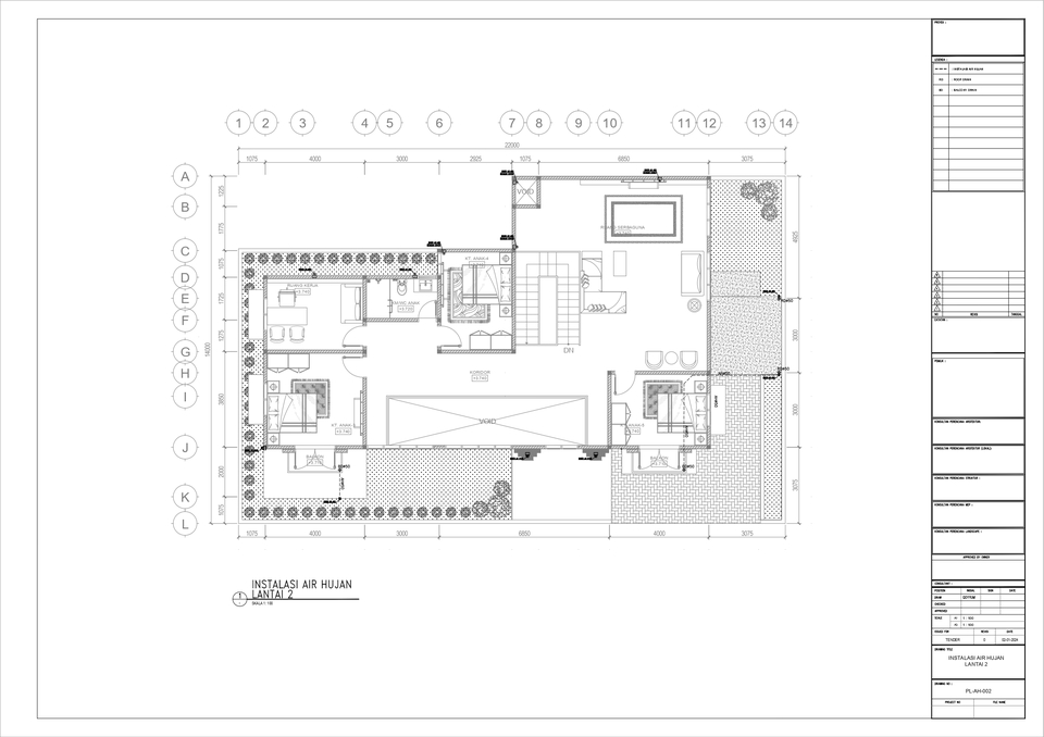 Jasa drafter autocad arsitek dan interior murah, desain denah lantai bangunan dengan software autocad