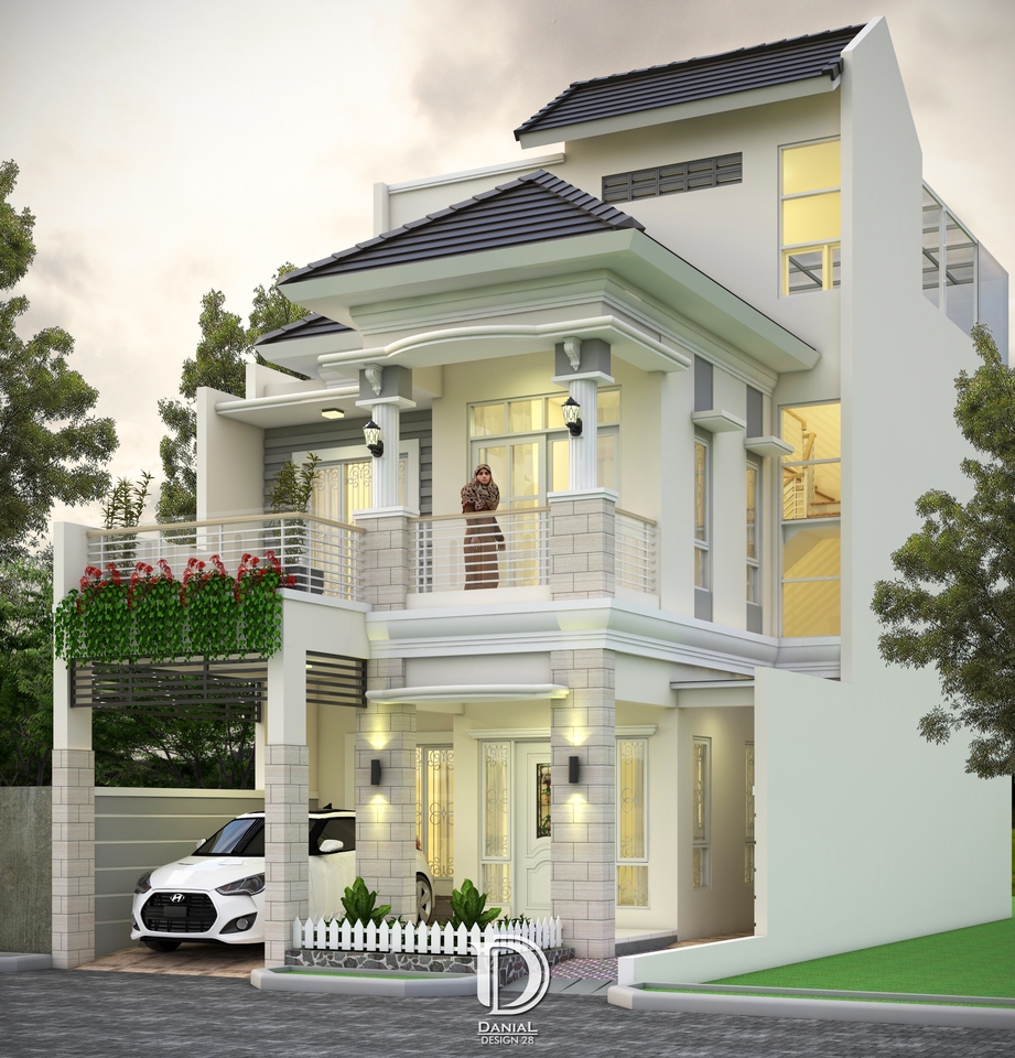 3D & Perspektif - Desain Gambar 3D Rumah, Ruko, Kost, dll - 3