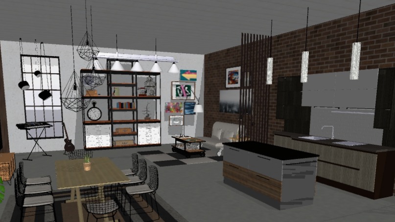 DESAIN FURNITURE | INTERIOR | EKSTERIOR | PRODUK | 3D