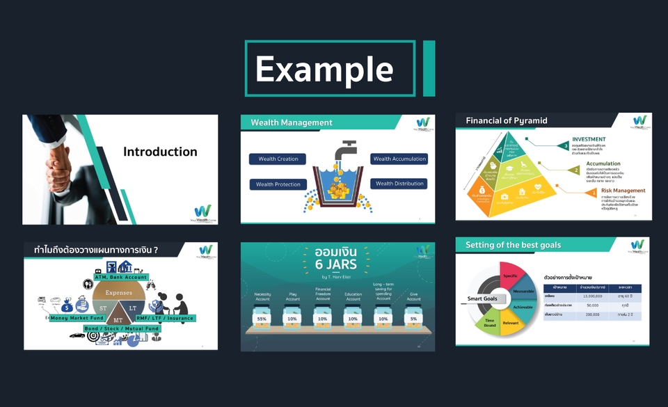 Presentation - รับสร้างสรรค์ Powerpoint สไตล์ทันสมัย - 2