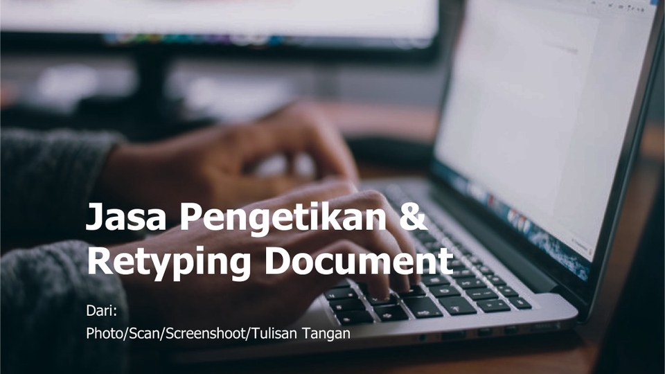 Pengetikan Umum - Jasa Pengetikan/Retyping Document - 1