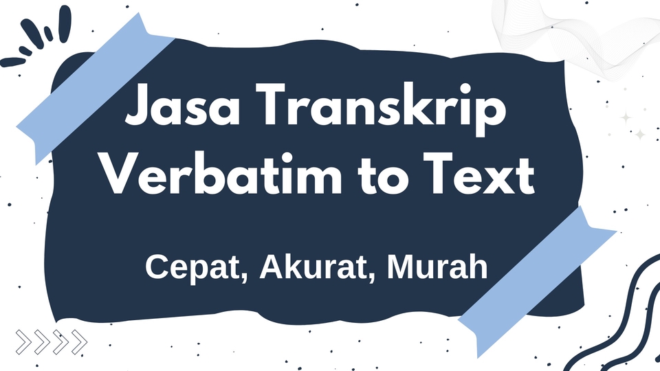 Jasa Transkrip Audio Rekaman Wawancara - Jasa Transkrip Verbatim Audio/Video > Text