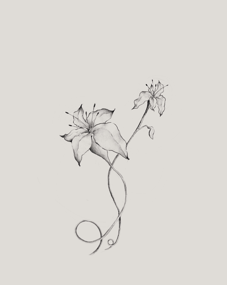 ออกแบบลายสัก ดอกไม้ ลายดอกไม้สวยๆ ออกแบบลาย tattoo