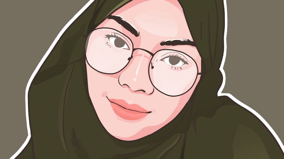 Jasa ilustrasi Foto Jadi Kartun