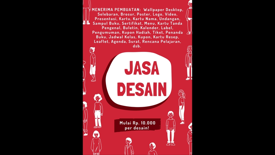 Proofreading - Desain Logo, Brosur, Poster dll, murah dan cepat - 1