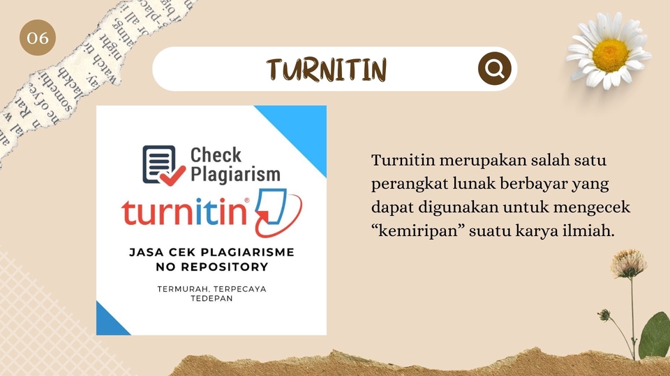 Jasa Cek Plagiarisme Turnitin untuk Skripsi, Tesis, dan Jurnal dengan Harga Terjangkau.