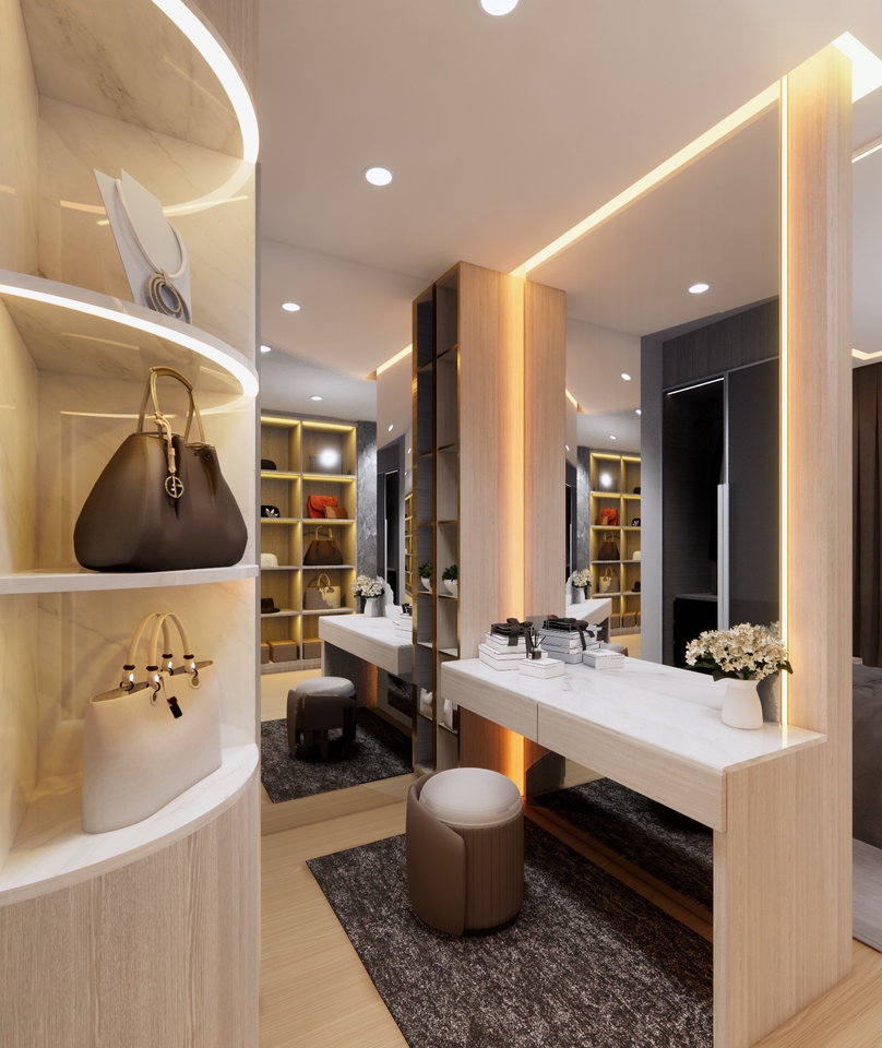 3D Perspective - รับทำภาพ 3D perspective และงาน Video 3D Animation บ้าน คอนโด ภายนอก และภายใน - 25