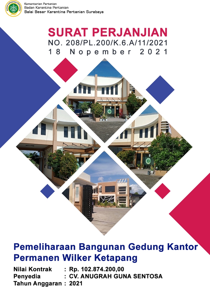 Digital Printing - Desain Cover / Sampul Laporan - 6