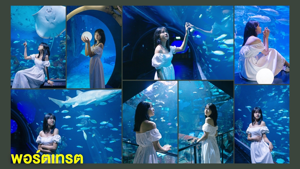 งานพอร์ตเทรต ถ่ายภาพบุคคล ถ่ายท่องเที่ยว