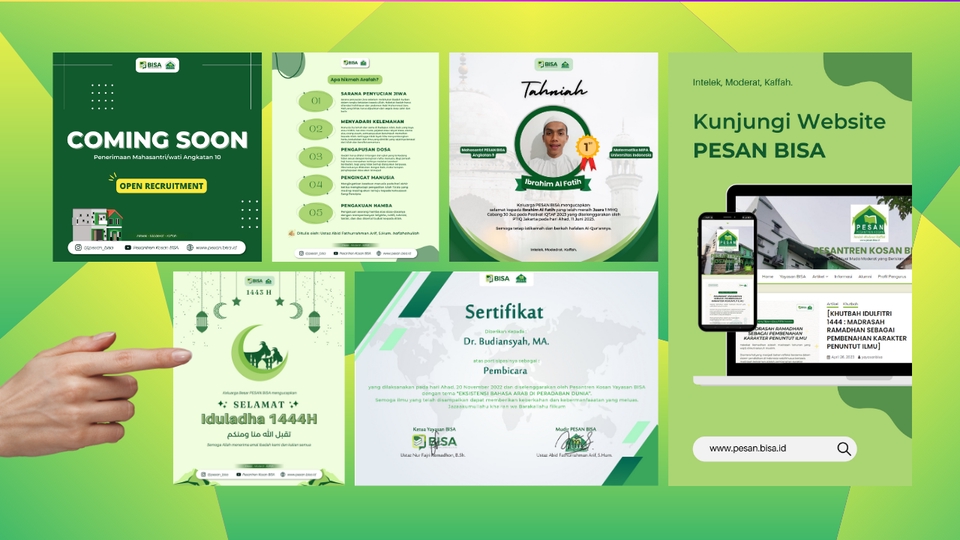 Banner Online - DESAIN SOSIAL MEDIA HARGA TERJANGKAU DENGAN CANVA - 2