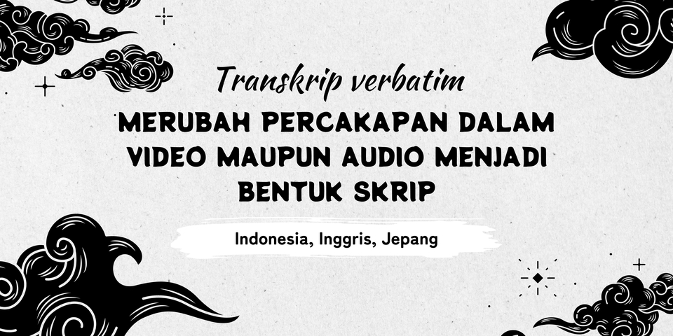 Pengetikan Umum - transkirp verbatim - 2