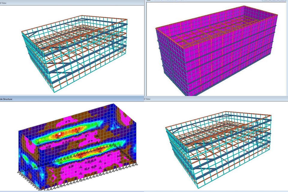 CAD Drawing - Design Steel Structure Cad Drawing - 10