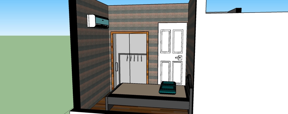 CAD Drawing - Desain Denah Rumah 1 Hari Jadi - 7