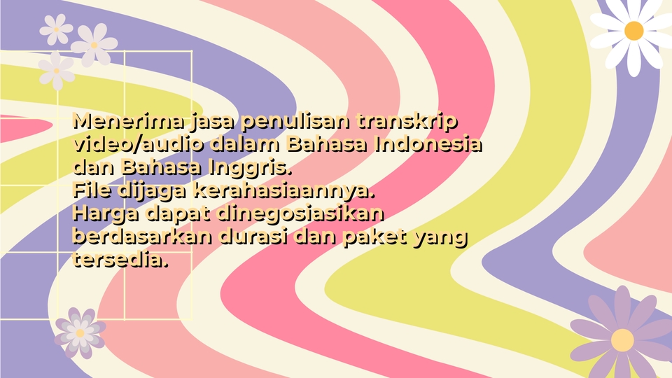 Pengetikan Umum - Jasa Transkrip Video & Audio - 3