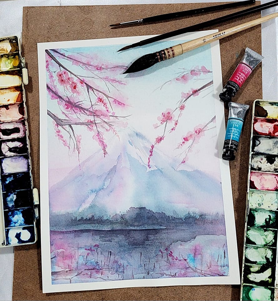 วาดภาพการ์ตูน - รับวาดภาพสีน้ำ - 11