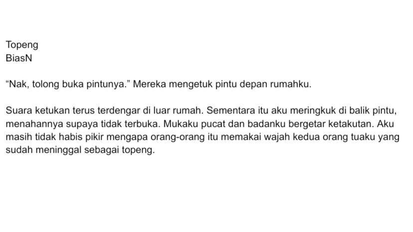 Penulisan Konten - Jasa Menulis Cerita (Cerita Pendek, Cerita Mini, Cerita Panjang) dengan Kualitas di atas Harga - 4