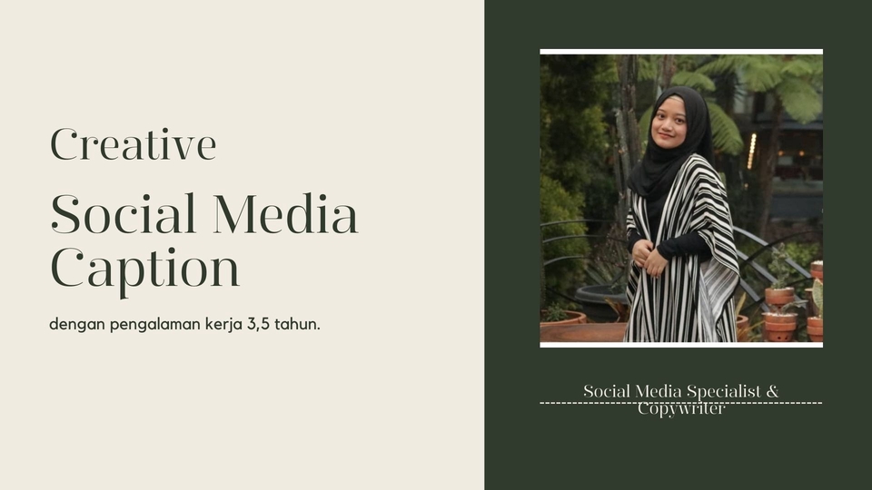 Caption Sosial Media - Jasa menulis caption dan strategi marketing di sosial media Instagram - 1