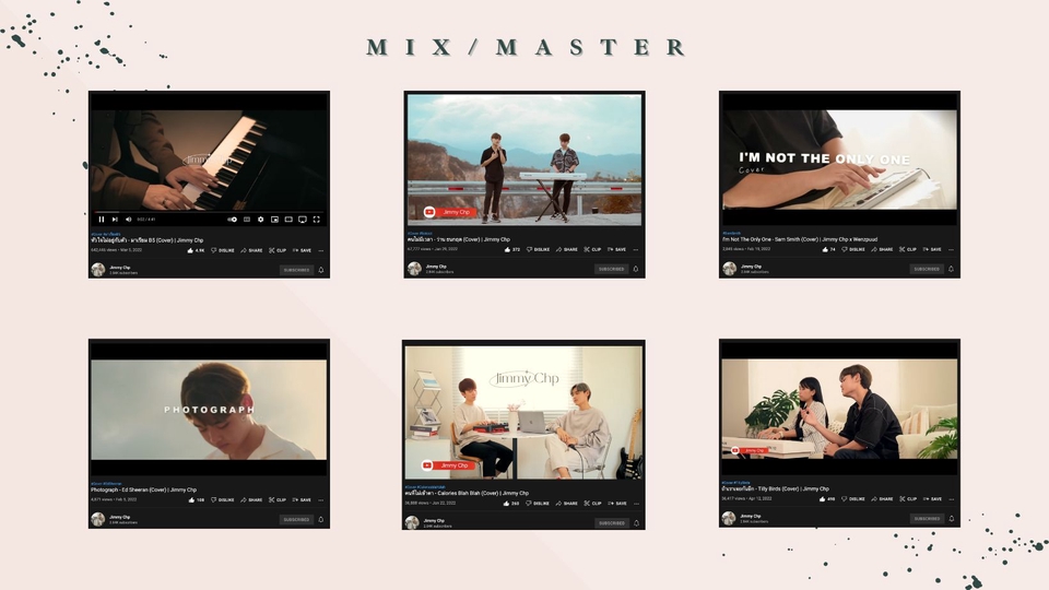 Sound Engineering - รับ Mix Master Edit / ทำ Beat Pop Hip-Hop / อื่นๆ เกี่ยวกับดนตรี - 8