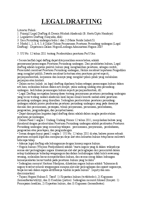 Hukum - Hukum contract drafting - 3