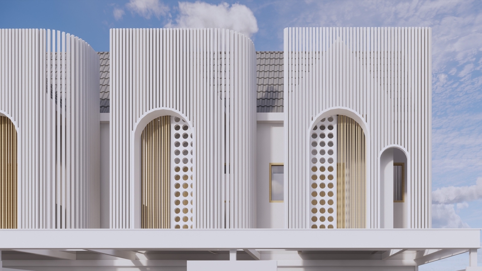 3D Perspective - รีโนเวทตกแต่งบ้านทาวน์เฮ้าส์ - 1