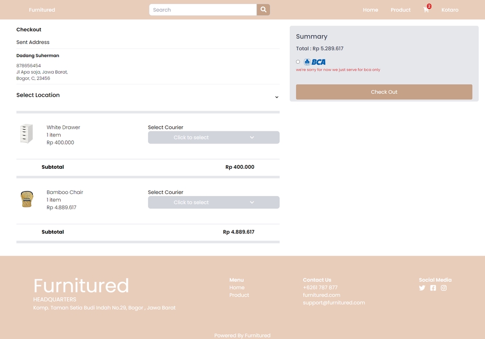 Web Development - Membuat front-end Web Menggunakan React atau Vue. - 5