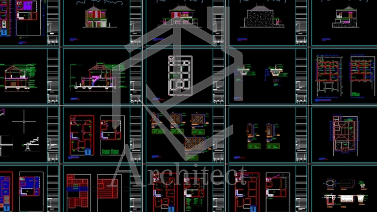 CAD Drawing - Gambar DED - 1