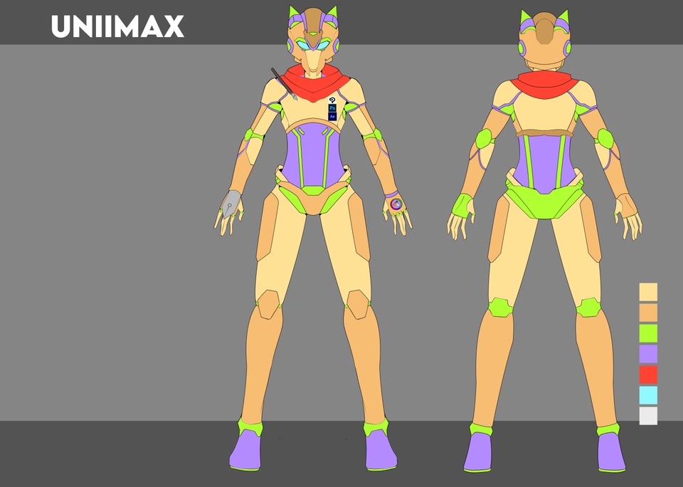 ออกแบบ Character & Mascot - Character desing  by Mikazuki0q  - 4